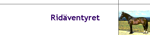 Ridventyret